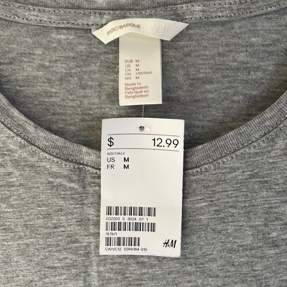 H&M tee shirt NWT - Picture 2 of 2